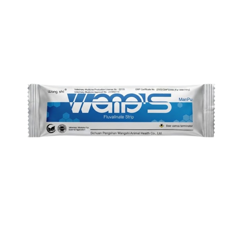 Wangs Fluvalinate Varroa Strips - 20 Strips